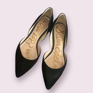 Sam Edelman suede flats 7.5 in excellent condition.